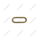 20x6x2mm Iron Oval Ring