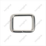 27x19.5x3.8mm Iron Rectangle Ring
