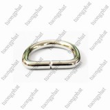 26x16.5x4.4 mm Iron D-Ring