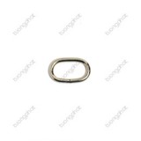 15x8x2mm Brass Oval Ring