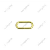 18x6x2mm Brass Oval Ring