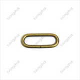 25x7x2.5mm Brass Oval Ring