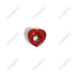 10mm Heart-shaped Aluminum Eyelet
